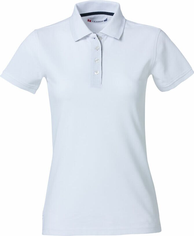 CLIQUE Heavy Premium Polo Ladies White (00)