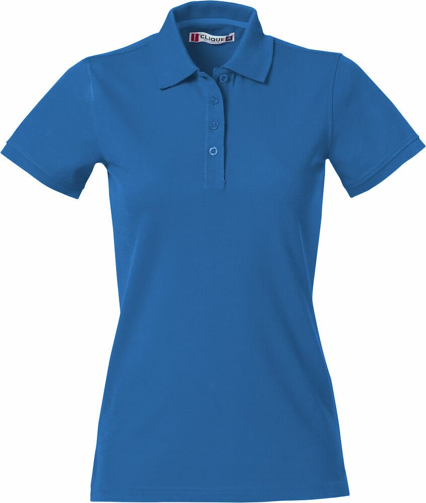 CLIQUE Heavy Premium Polo Ladies Royal blue (55)
