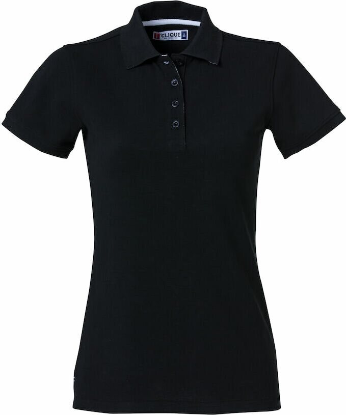 CLIQUE Heavy Premium Polo Ladies Black (99)