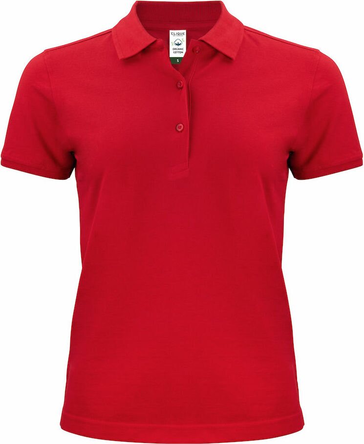 CLIQUE Classic OC Polo Ladies Red (35)