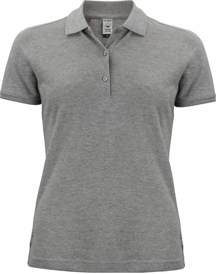 CLIQUE Classic OC Polo Ladies Grey melange (95)