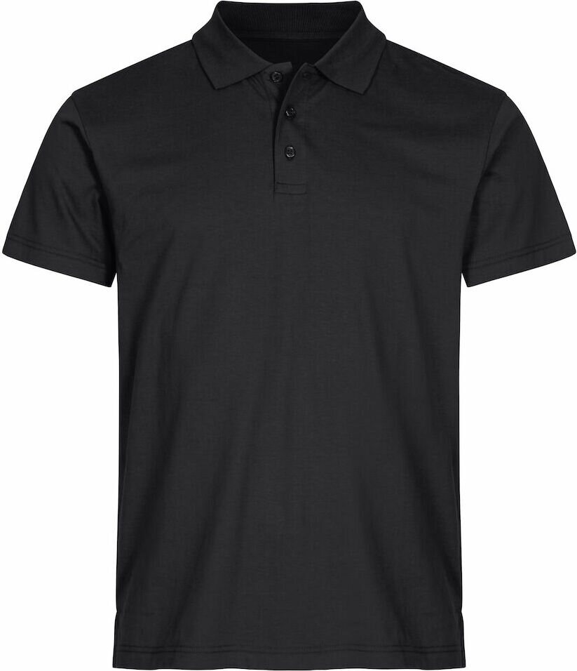 CLIQUE Single Jersey Polo Black (99)