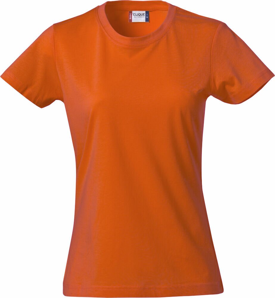 CLIQUE Basic-T Ladies Dark orange (18)