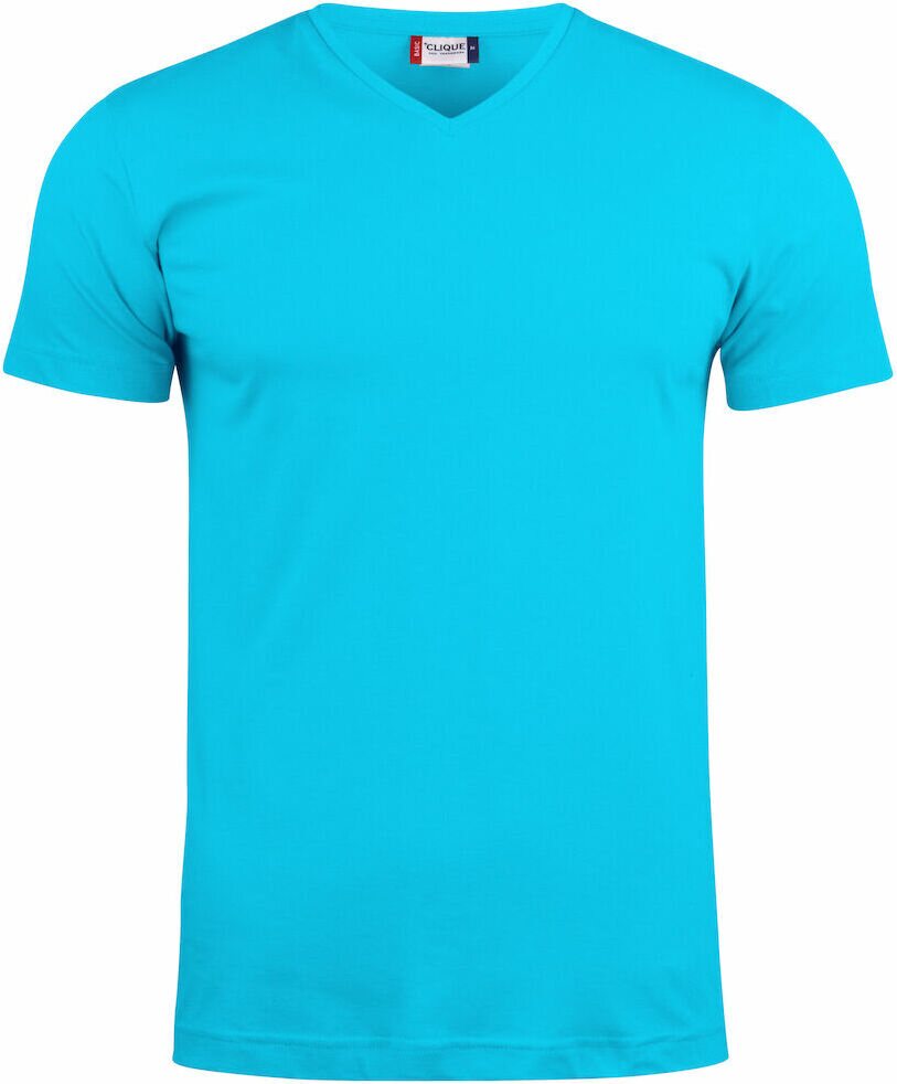 CLIQUE Basic-T V-neck Turquoise (54)