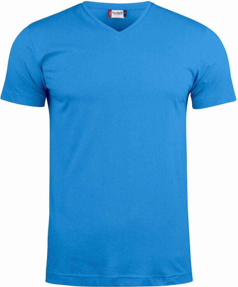 CLIQUE Basic-T V-neck Royal blue (55)
