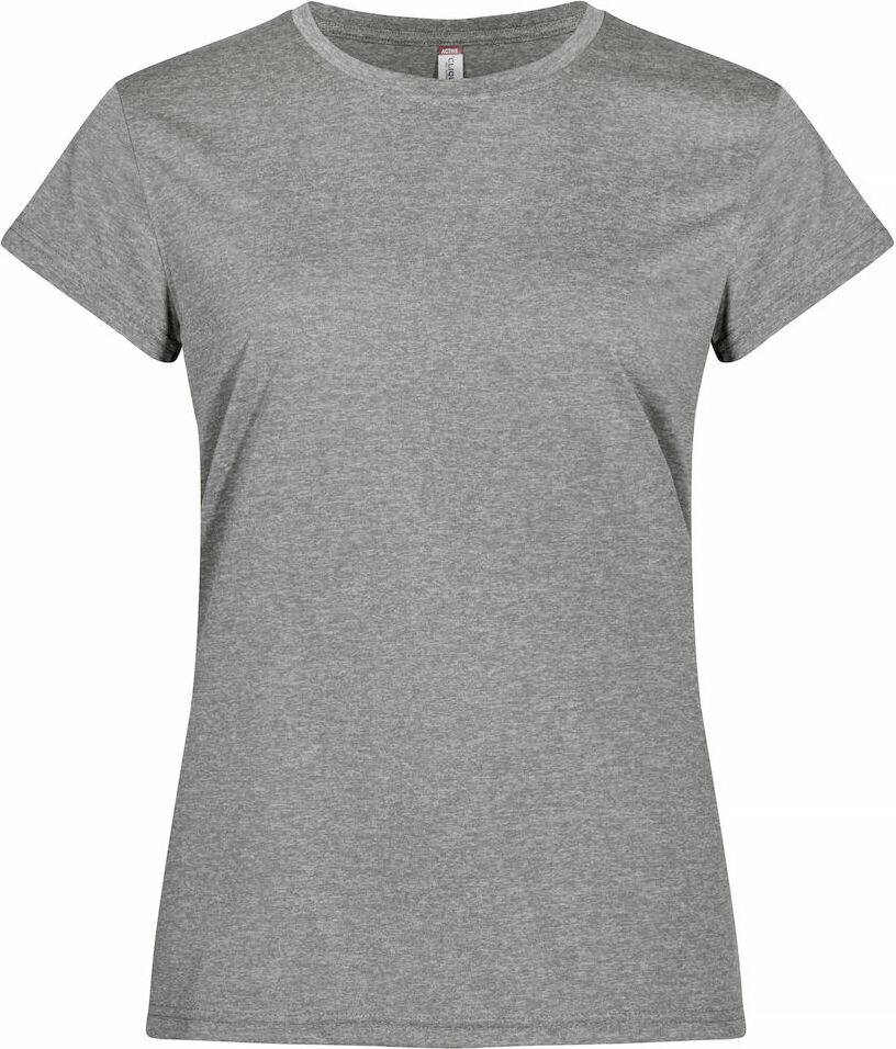 CLIQUE Basic Active-T Ladies Grey melange (95)