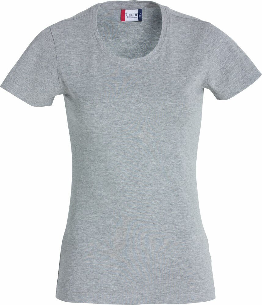 CLIQUE Carolina S/S Grey melange (95)