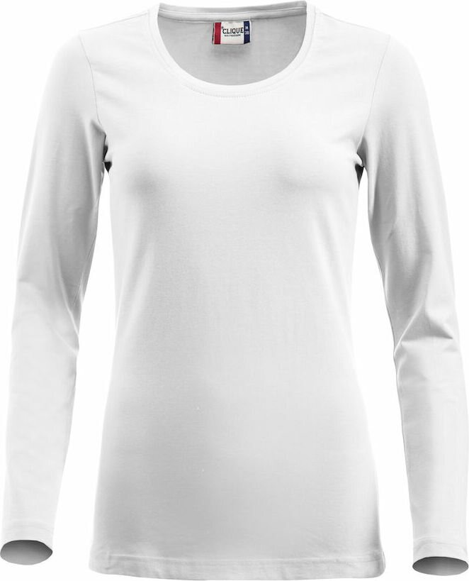CLIQUE Carolina L/S White (00)