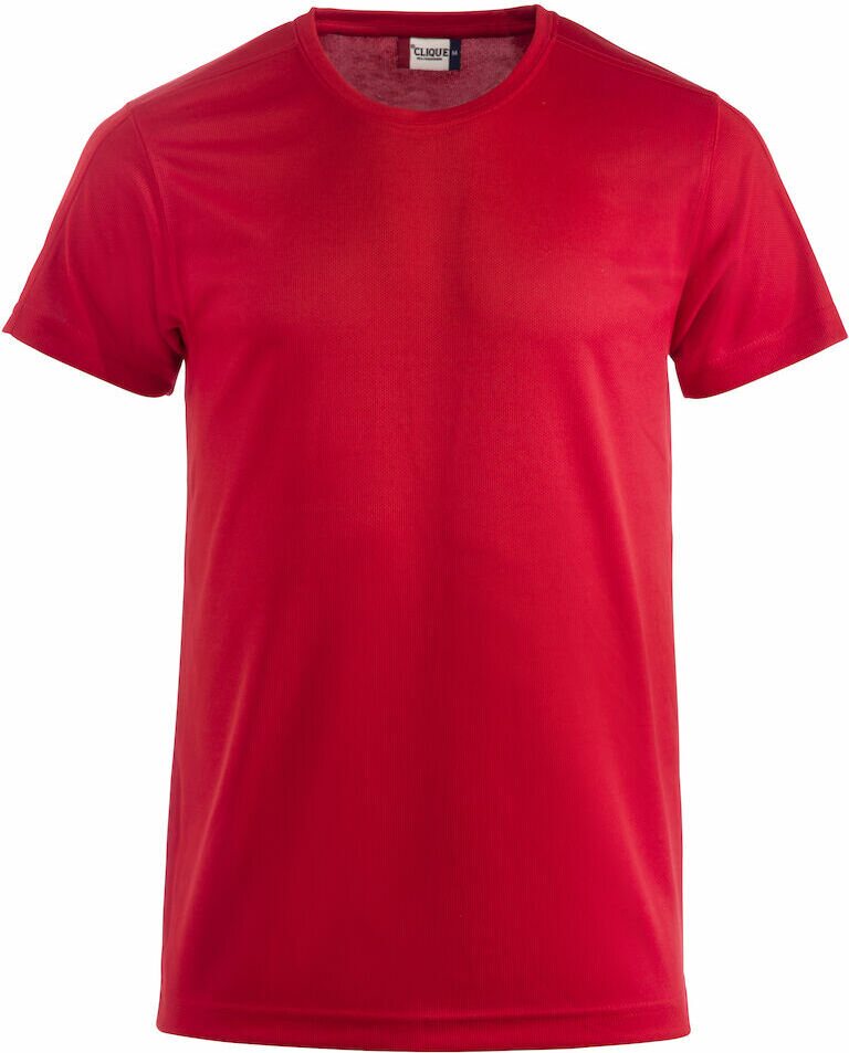 CLIQUE Ice -lasten tekninen t-paita Punainen (35)