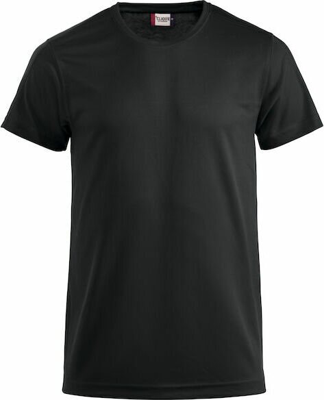 CLIQUE Ice -lasten tekninen t-paita Musta (99)