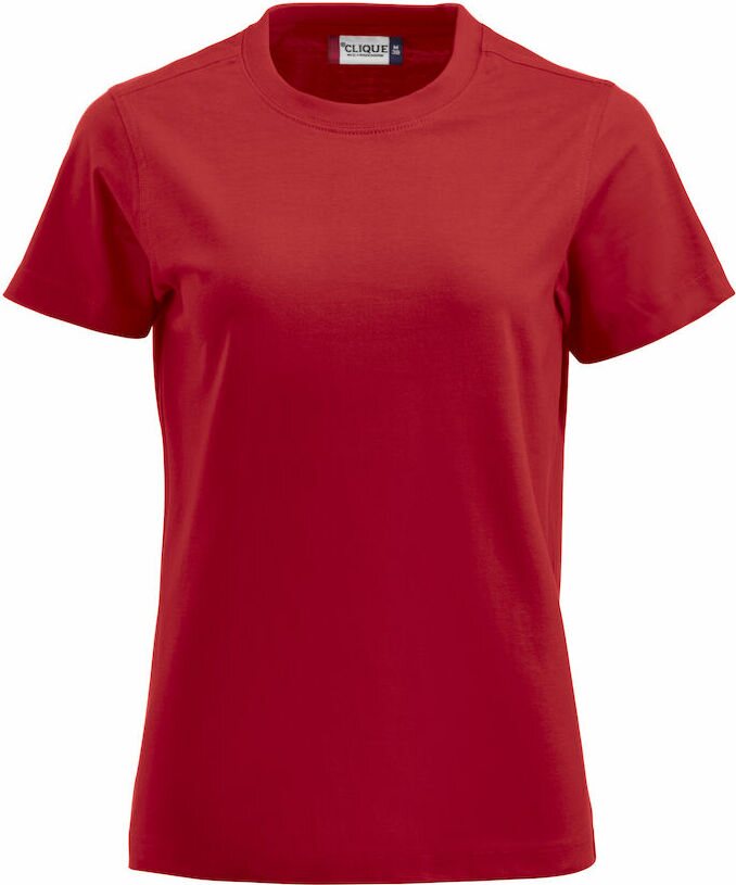 CLIQUE Premium-T Ladies Red (35)