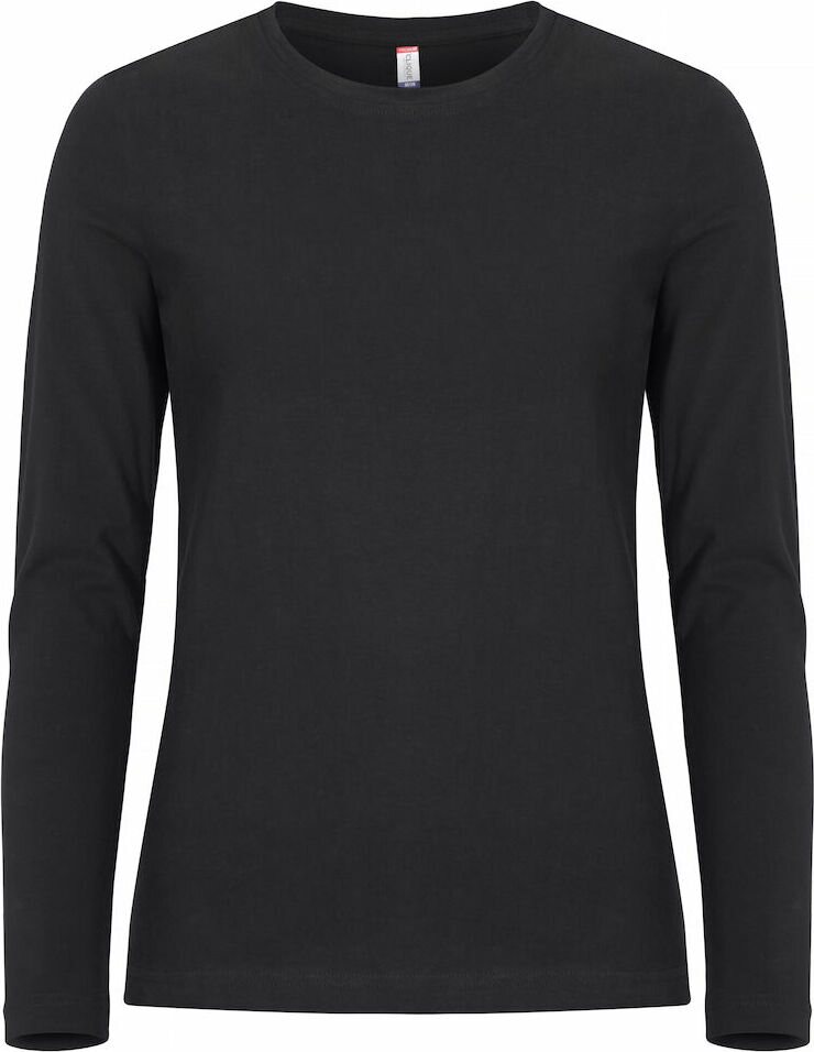 CLIQUE Premium Fashion-T LS Lady Black (99)