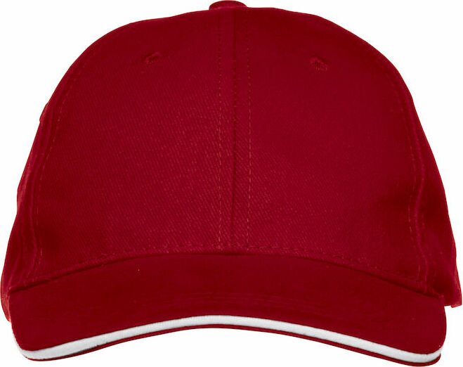 CLIQUE Davis -aikuisten lippis Punainen (35)