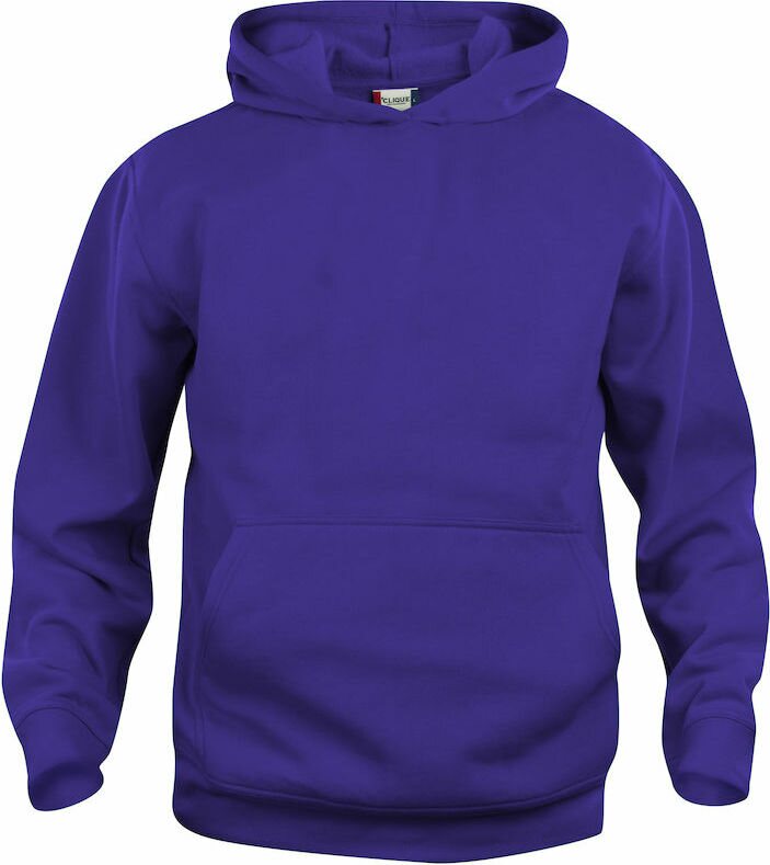 CLIQUE Basic Hoody Junior Strong purple (44)