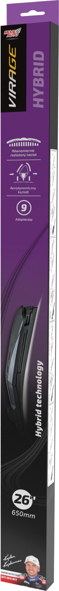 MOJE AUTO VIRAGE Hybrid - Windshield wipers 650mm - 26"