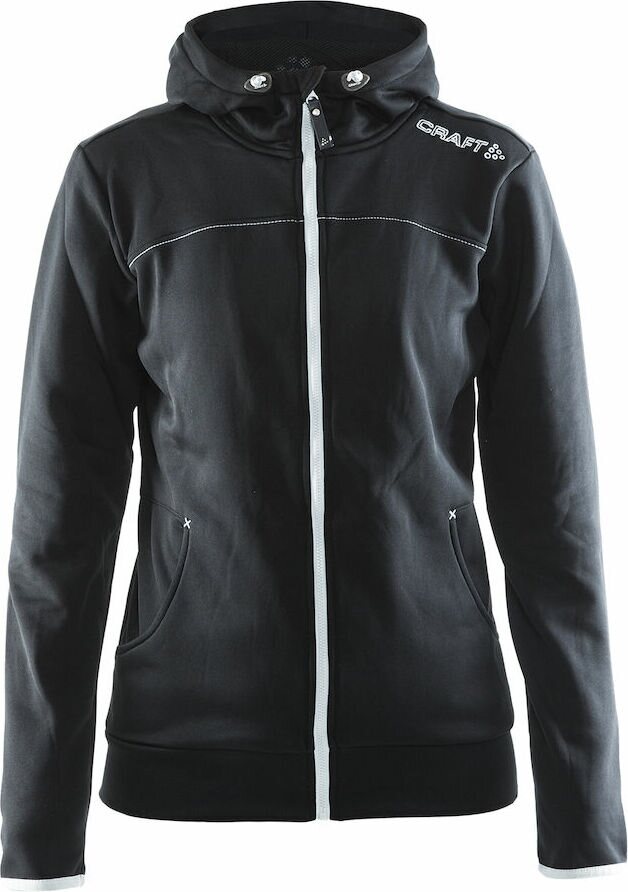 CRAFT Leisure Full Zip Hood W Black/platinum (9920)