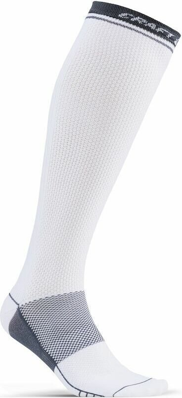 CRAFT Compression -kompressiosukat Valkoinen/graniitti (900985)