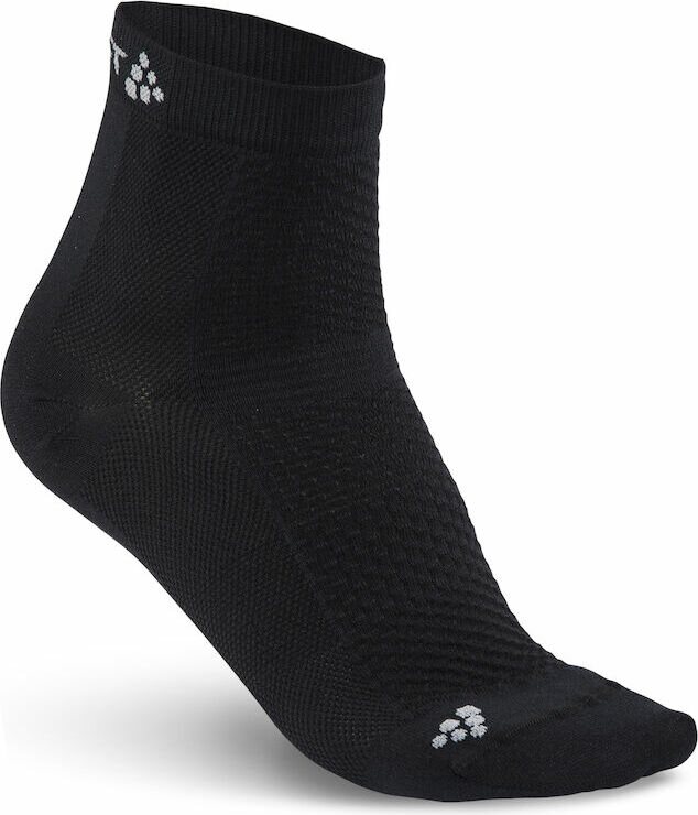 CRAFT Cool Mid Socks 2-Pack Black (9999)