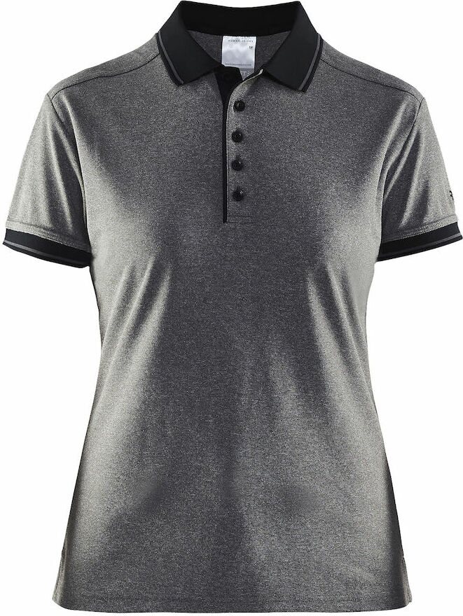 CRAFT Noble Polo Pique Shirt W Dark grey melange (2975)