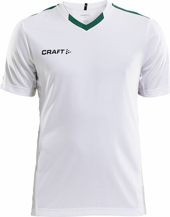 CRAFT Progress Jersey Contrast M White/team green (3900)