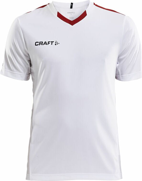 CRAFT Progress Jersey Contrast M White/Bright Red (4900)