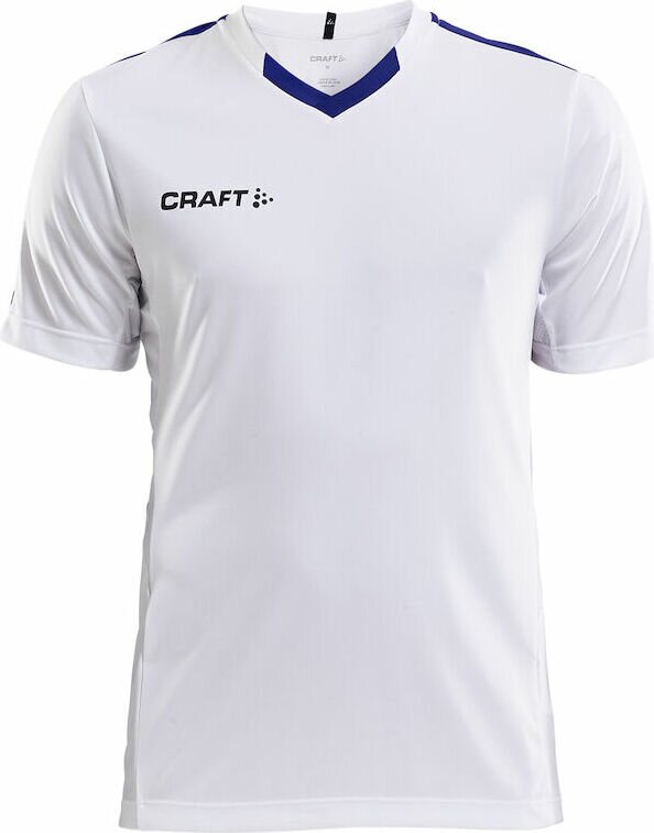 CRAFT Progress Jersey Contrast M White/club cobolt (5900)