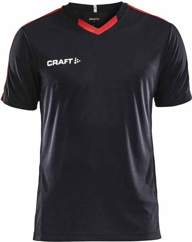 CRAFT Progress Jersey Contrast M Black/bright red (9430)