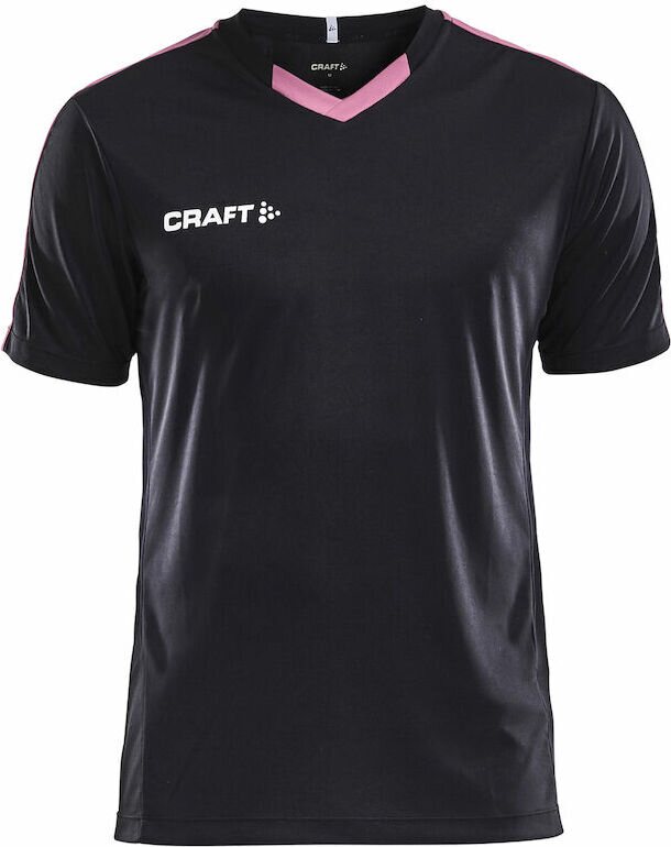 CRAFT Progress Jersey Contrast M Black/pop (9471)