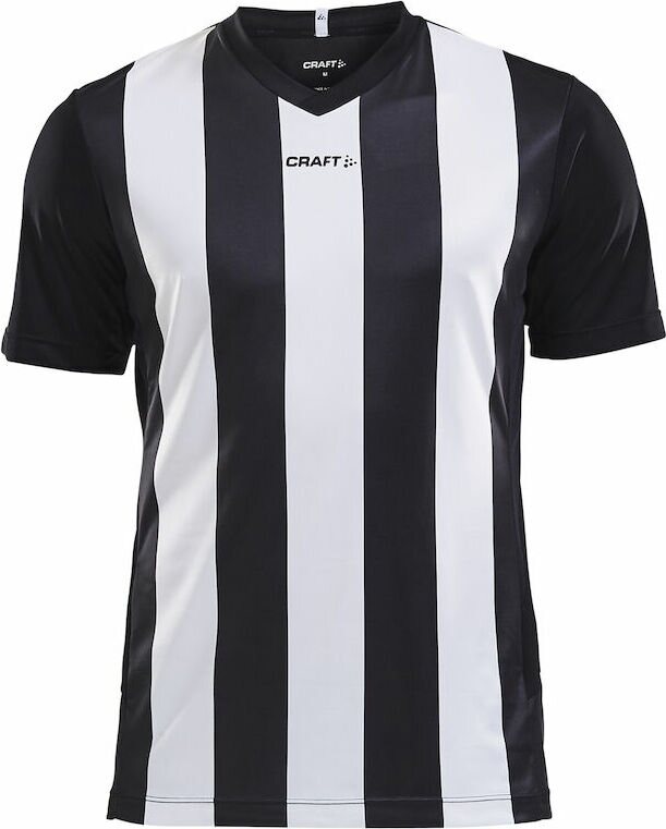 CRAFT Progress Jersey Stripe M Black/white (9900)