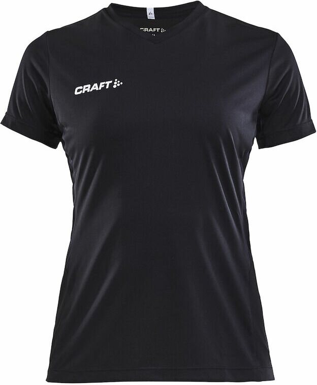 CRAFT Squad Go Jersey Solid W Black (9999)