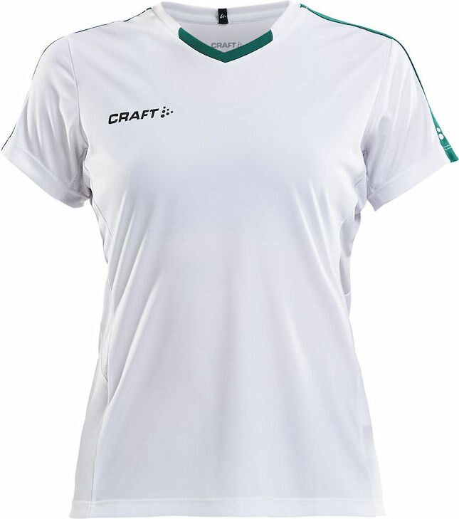 CRAFT Progress Jersey Contrast W White/team green (3900)