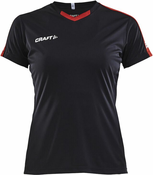 CRAFT Progress Jersey Contrast W Black/bright red (9430)