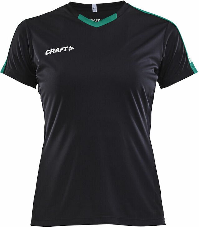 CRAFT Progress Jersey Contrast W Black/team green (9651)