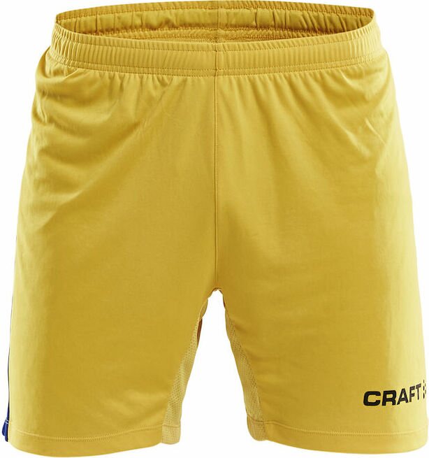 CRAFT Progress Short Contrast M Sweden yellow/club cobolt (3552)