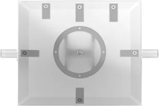 KANPAS MTBO compass with map board (MTB-405 series) 35 x 30 cm