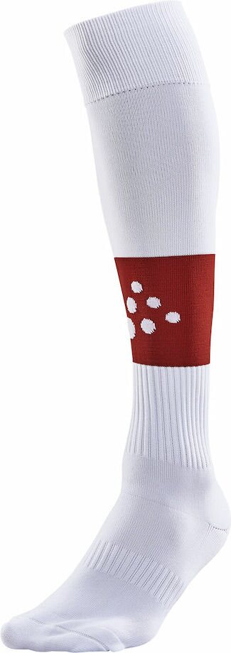 CRAFT Squad Sock Contrast White/Bright Red (4900)