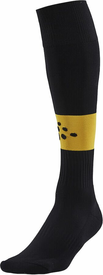 CRAFT Squad Sock Contrast Black/sweden yellow (9552)