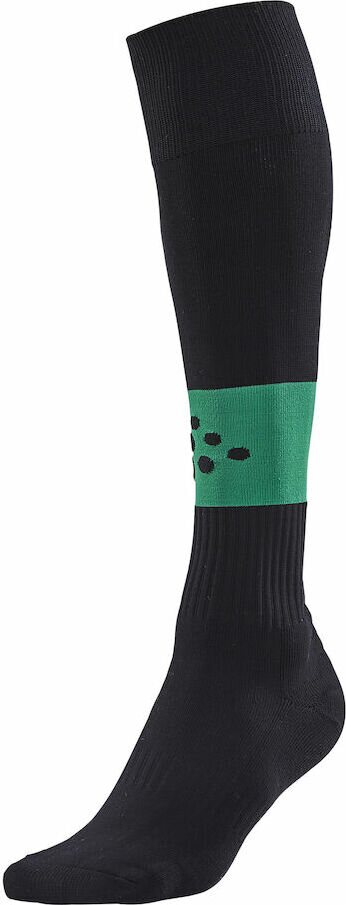 CRAFT Squad Sock Contrast Black/team green (9651)