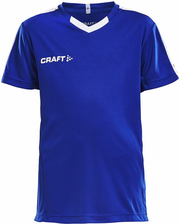 CRAFT Progress Jersey Contrast Jr Club cobolt (1346)