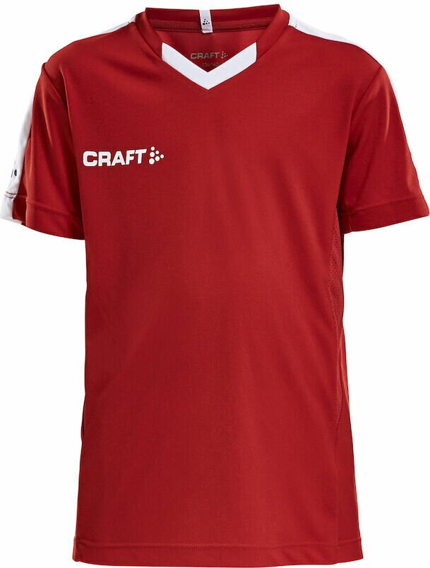 CRAFT Progress Jersey Contrast Jr Bright red (1430)