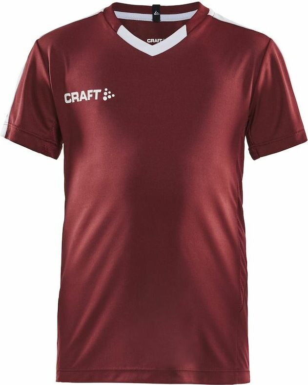 CRAFT Progress Jersey Contrast Jr Maroon (1777)