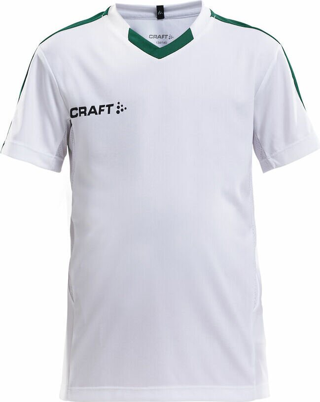 CRAFT Progress Jersey Contrast Jr White/team green (3900)