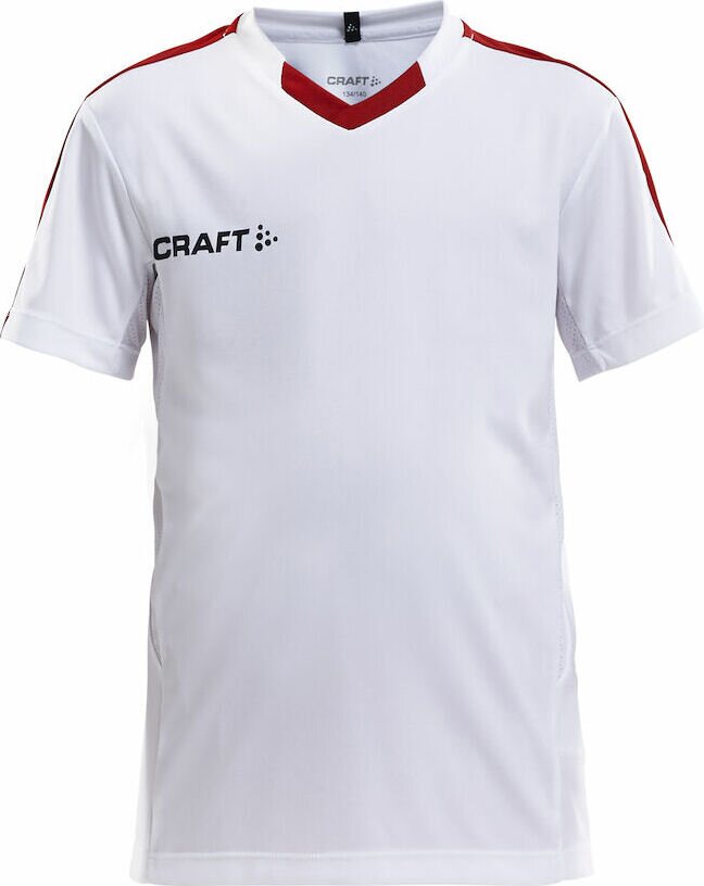 CRAFT Progress Jersey Contrast Jr White/Bright Red (4900)
