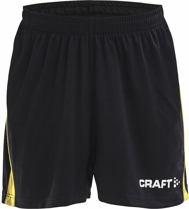 CRAFT Progress Short Contrast Jr Black/sweden yellow (9552)