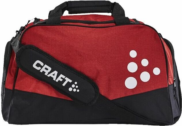 CRAFT Squad Duffel Medium Black/bright red (9430)