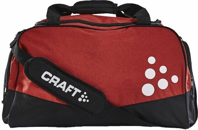 CRAFT Squad Duffel Large Black/bright red (9430)