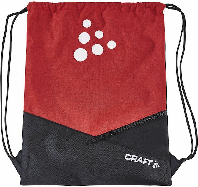 CRAFT Squad - Gym Bag Black/bright red (9430)
