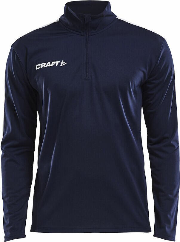 CRAFT Progress Halfzip Ls Tee M Navy (1390)