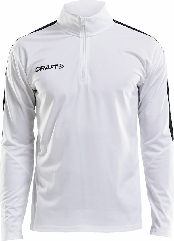 CRAFT Progress Halfzip Ls Tee M White (1900)