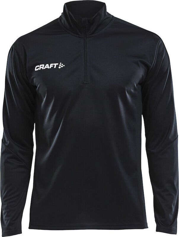 CRAFT Progress Halfzip Ls Tee M Black (9999)